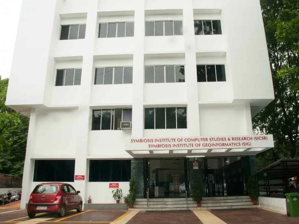 SICSR Pune campus entrance